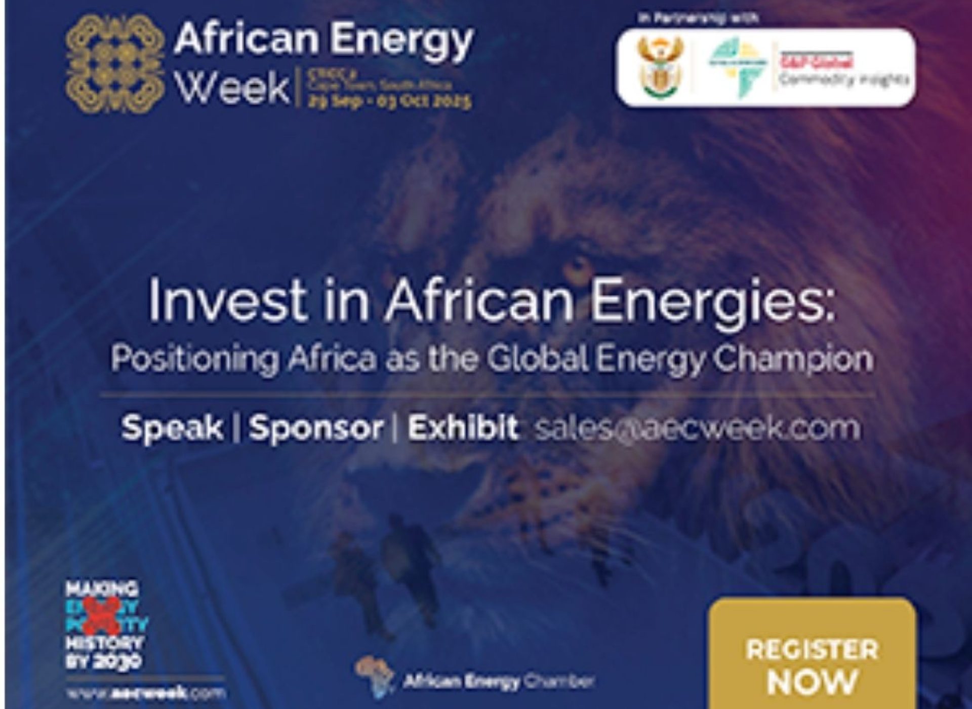 African Energy week 2026: 12 -13 Oct