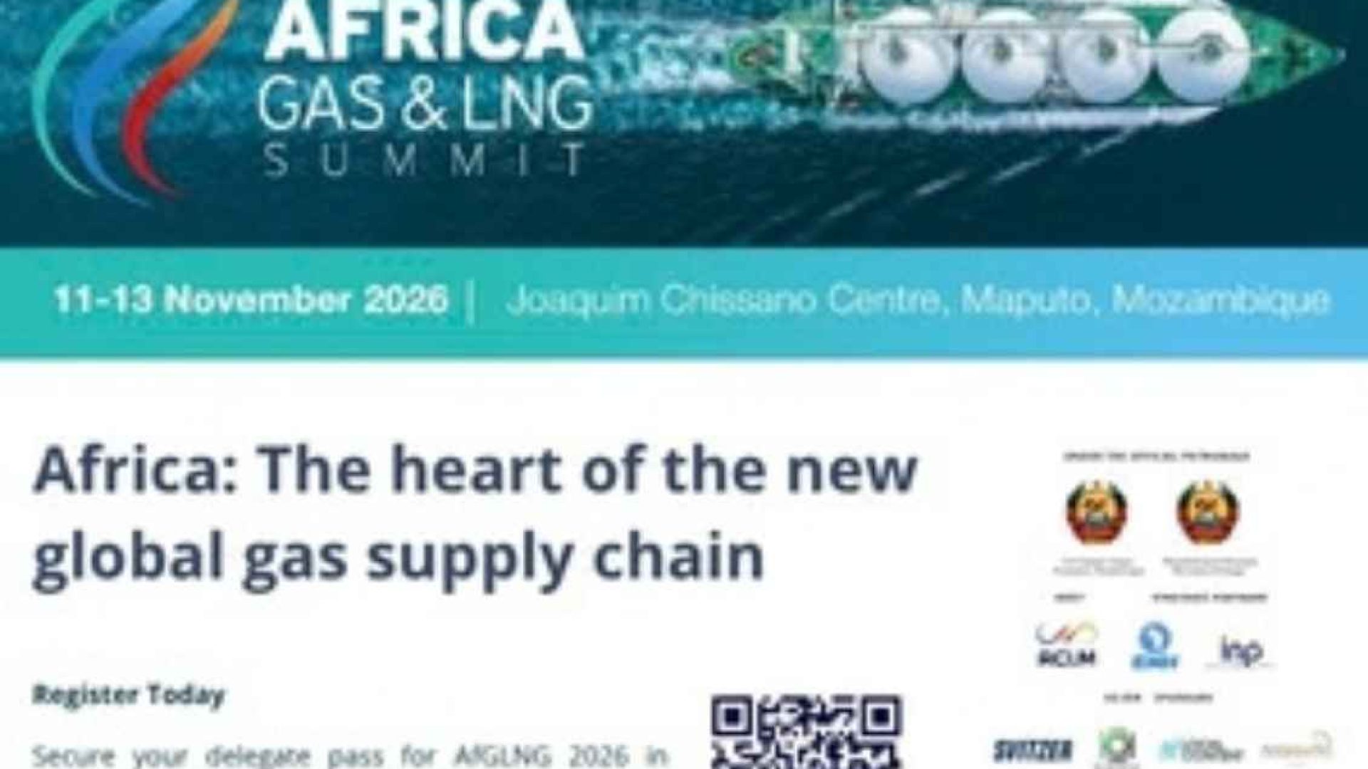 : Explore the Africa Gas & LNG Summit 2026 in Maputo, connecting energy leaders, investors and industry experts across Africa’s growing gas and LNG sector.